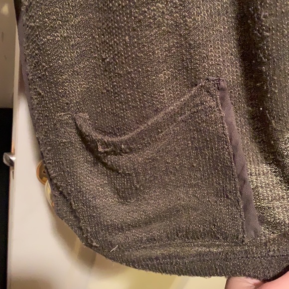 Silence + noise Army green cardigan - Picture 4 of 10